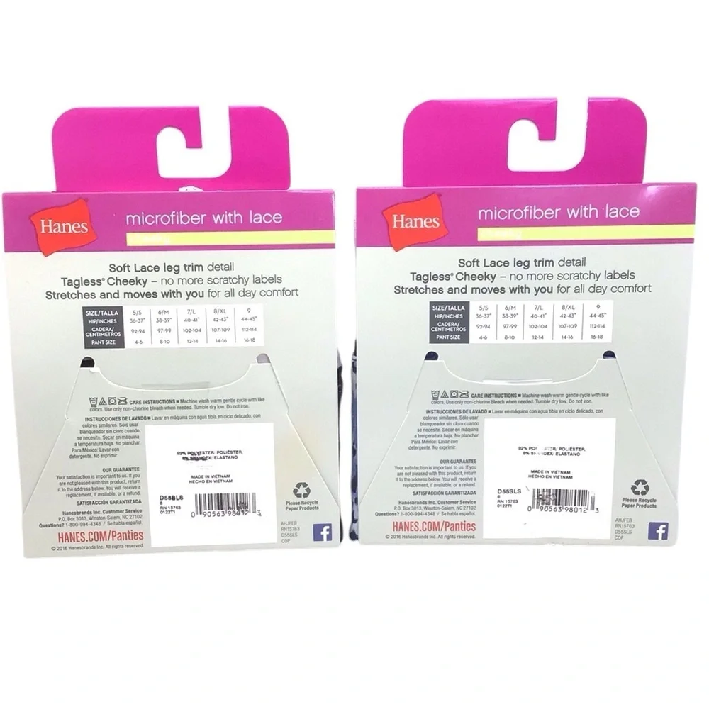 Hanes pairs microfiber